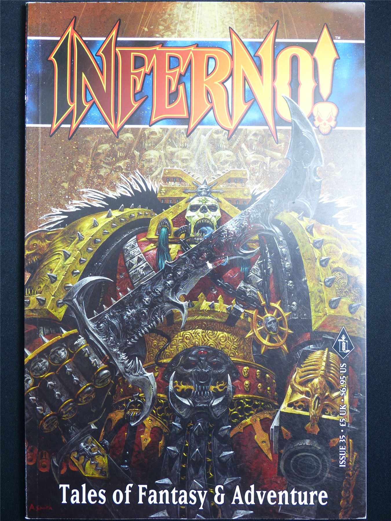Inferno! Tales of Fantasy and Adventure #35 - Games Workshop Black Library Publication #1OB