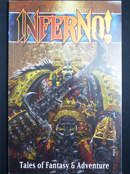 Inferno! Tales of Fantasy and Adventure #35 - Games Workshop Black Library Publication #1OB