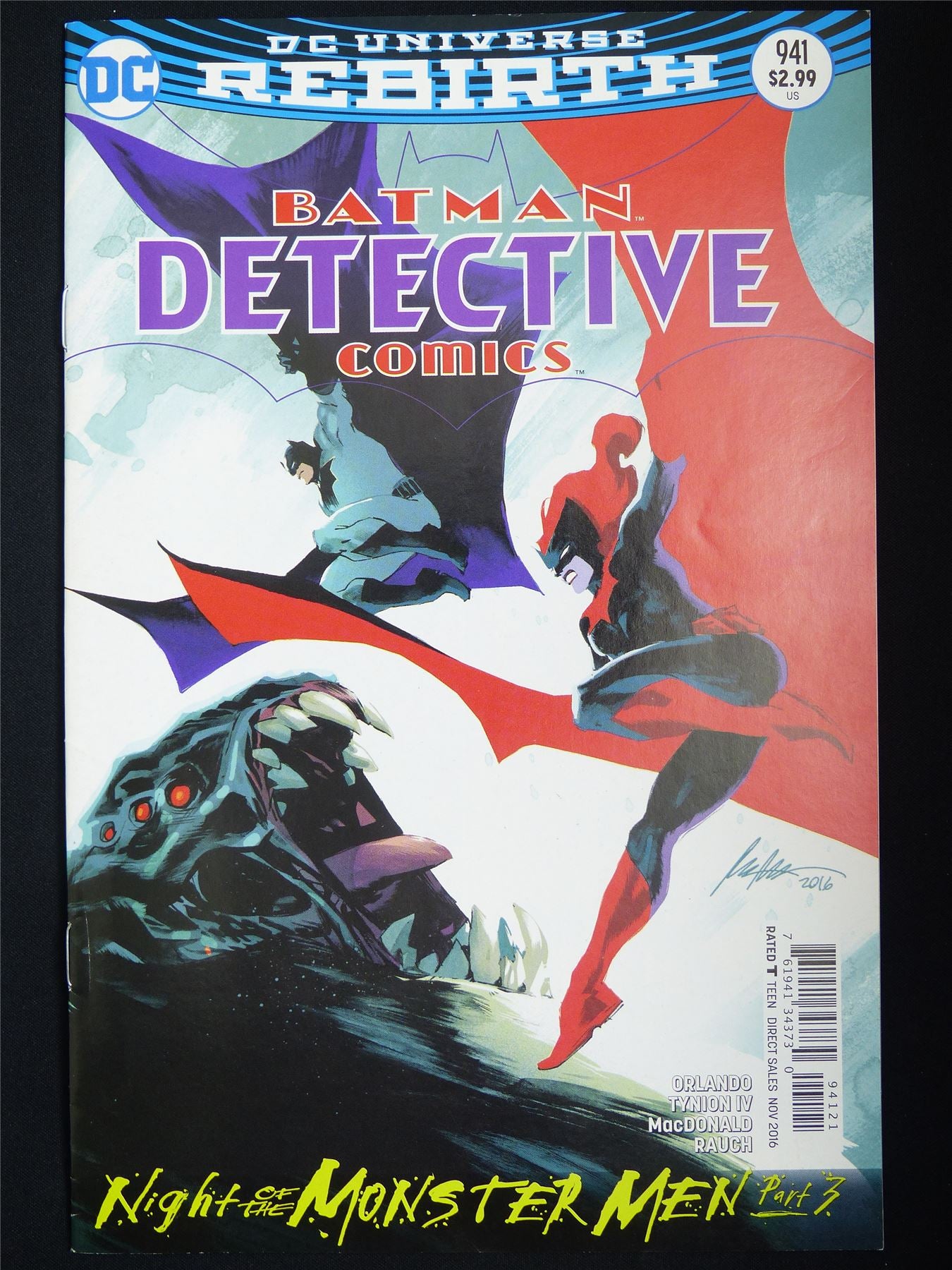 BATMAN: Detective Comics #941 Rebirth - DC Comic #66B