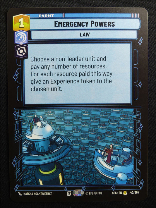 Emergency Powers 40/264 - Star Wars Unlimited Card #AH