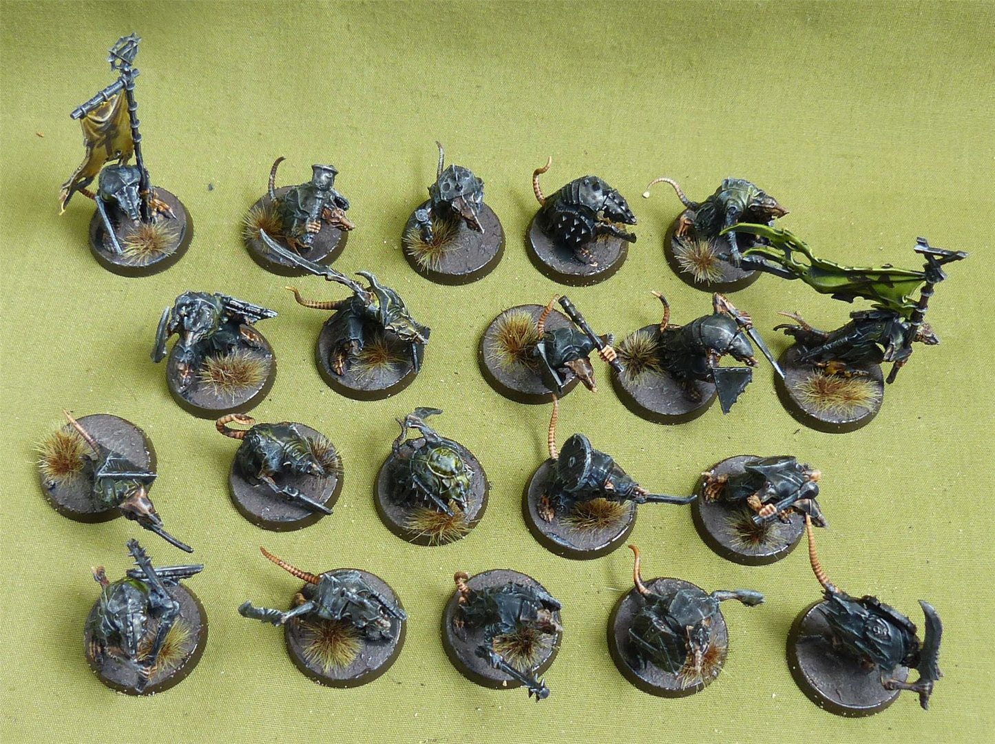 Clan Rats painted - Skaven - Warhammer AoS #5SD