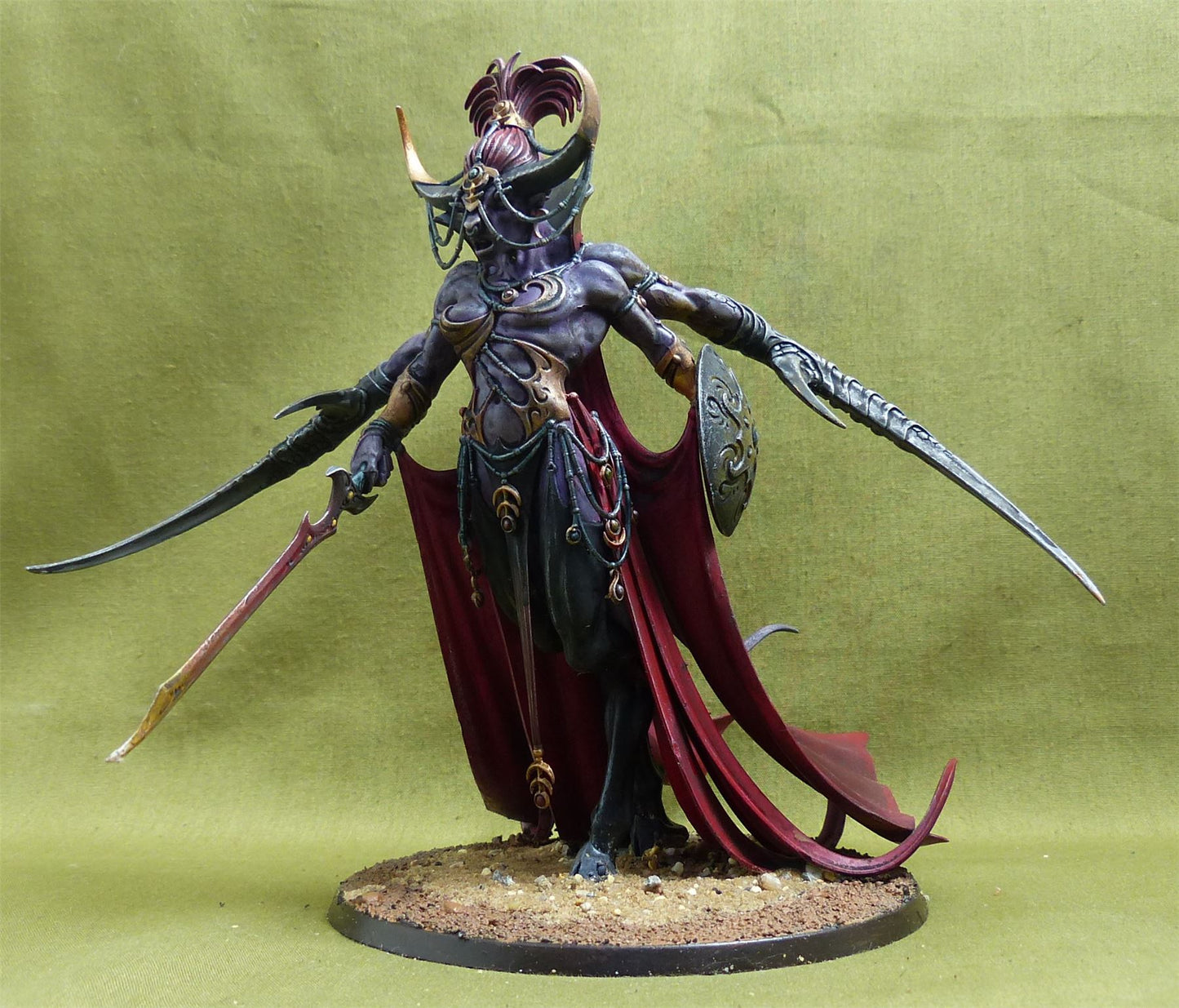Keeper of Secrets painted - Chaos Daemons - Warhammer 40K AoS #5BB