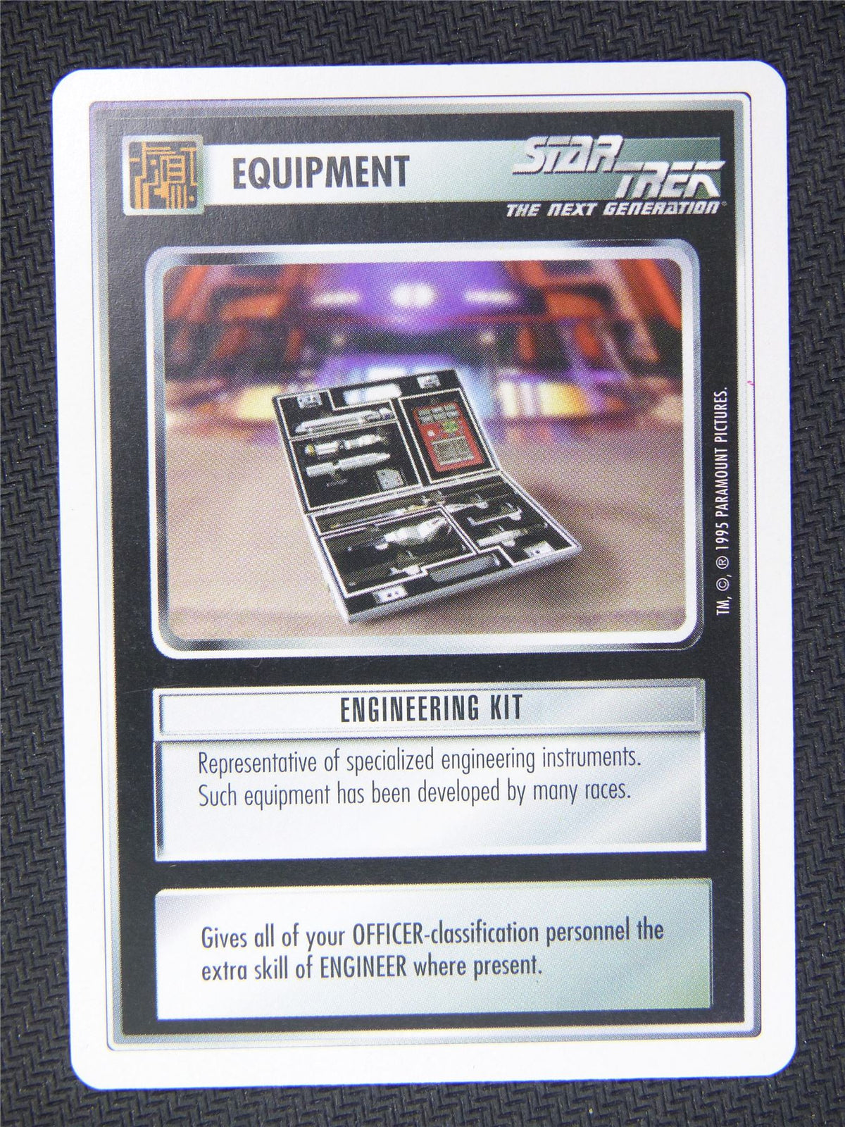 Equipment Engineering Kit - Star Trek Next Gen Card #4RA
