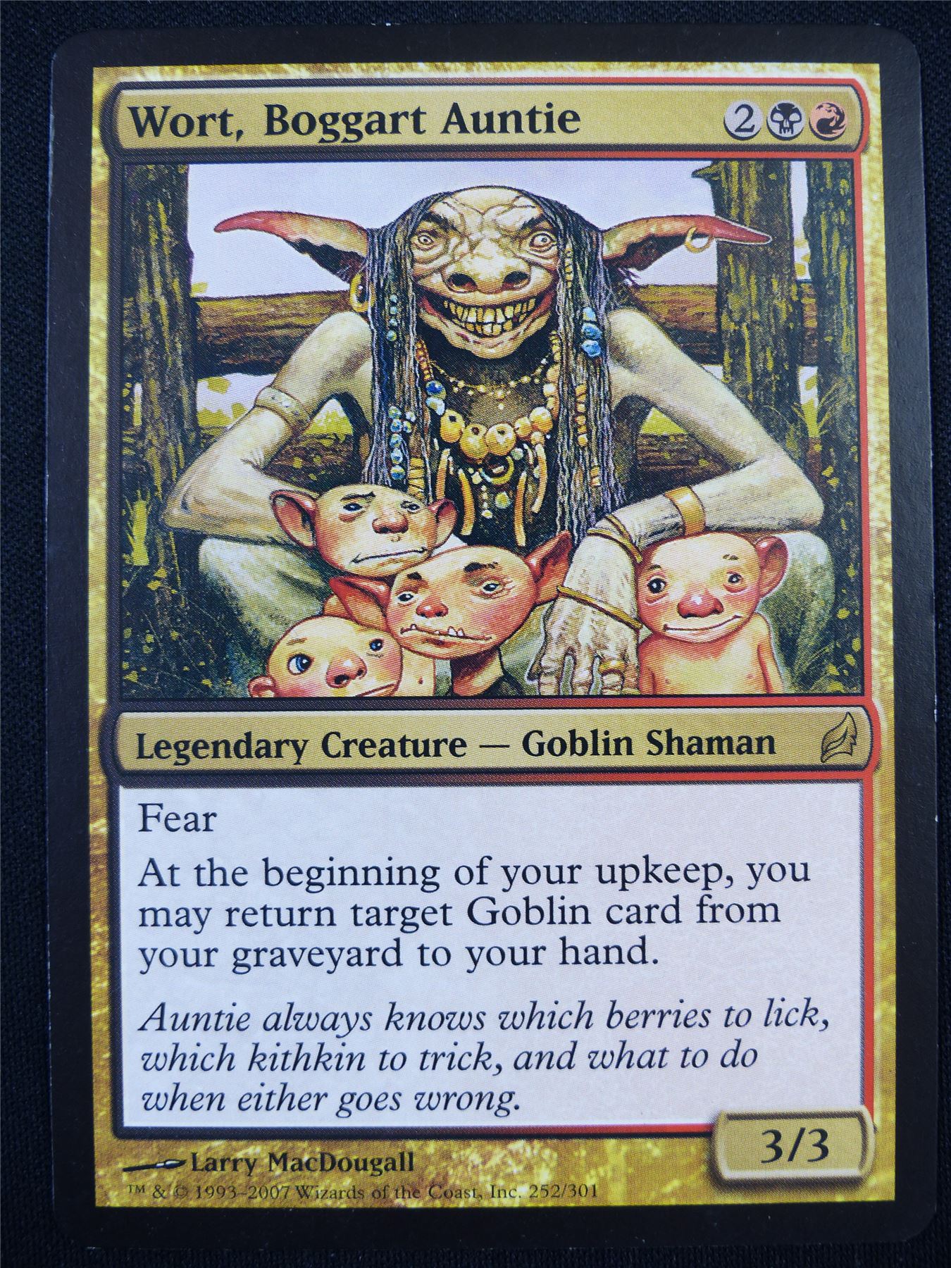 Wort Boggart Auntie - LRW - Mtg Card #191