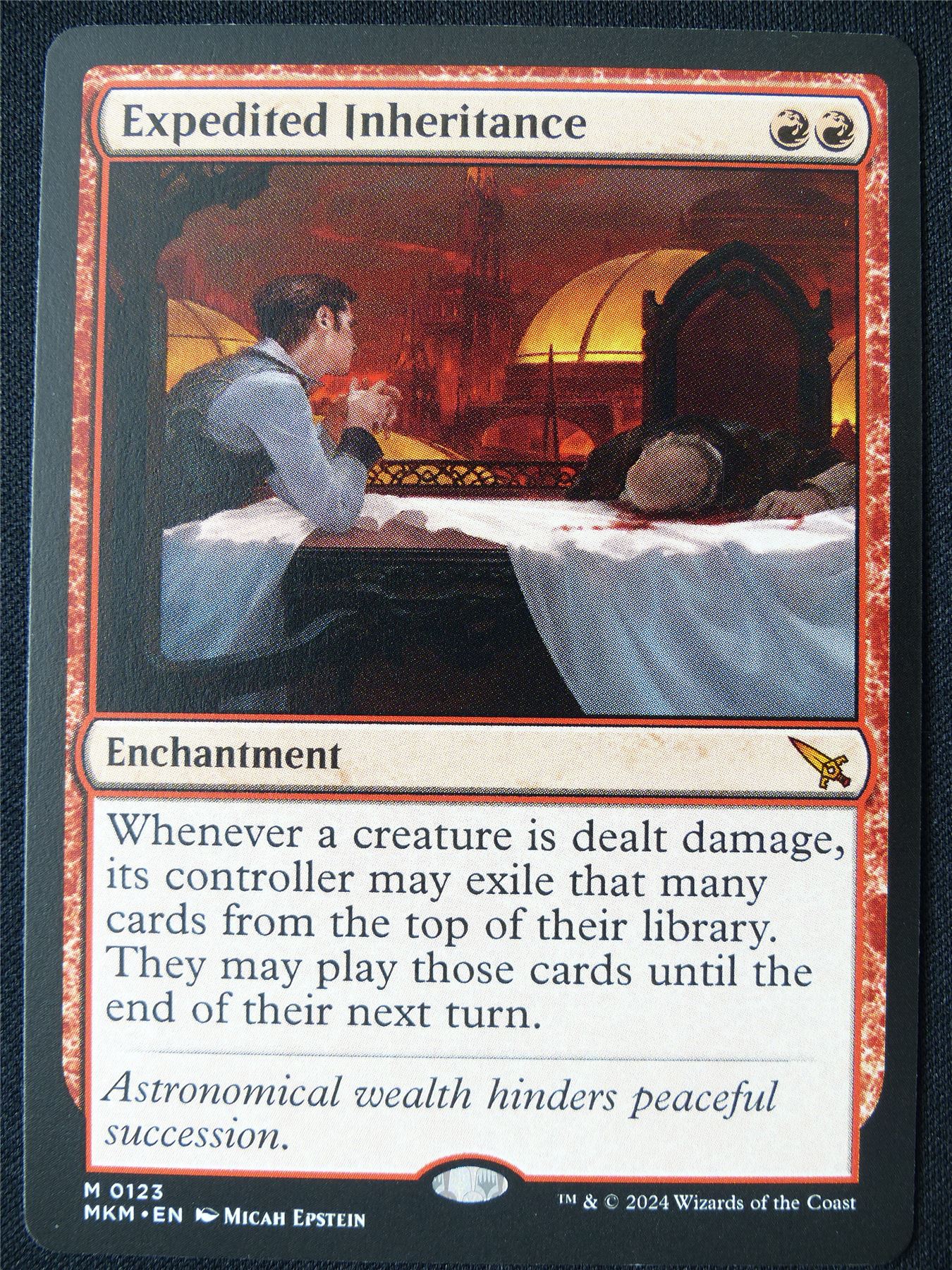 Expedited Inheritance - MKM - Mtg Card #1JX