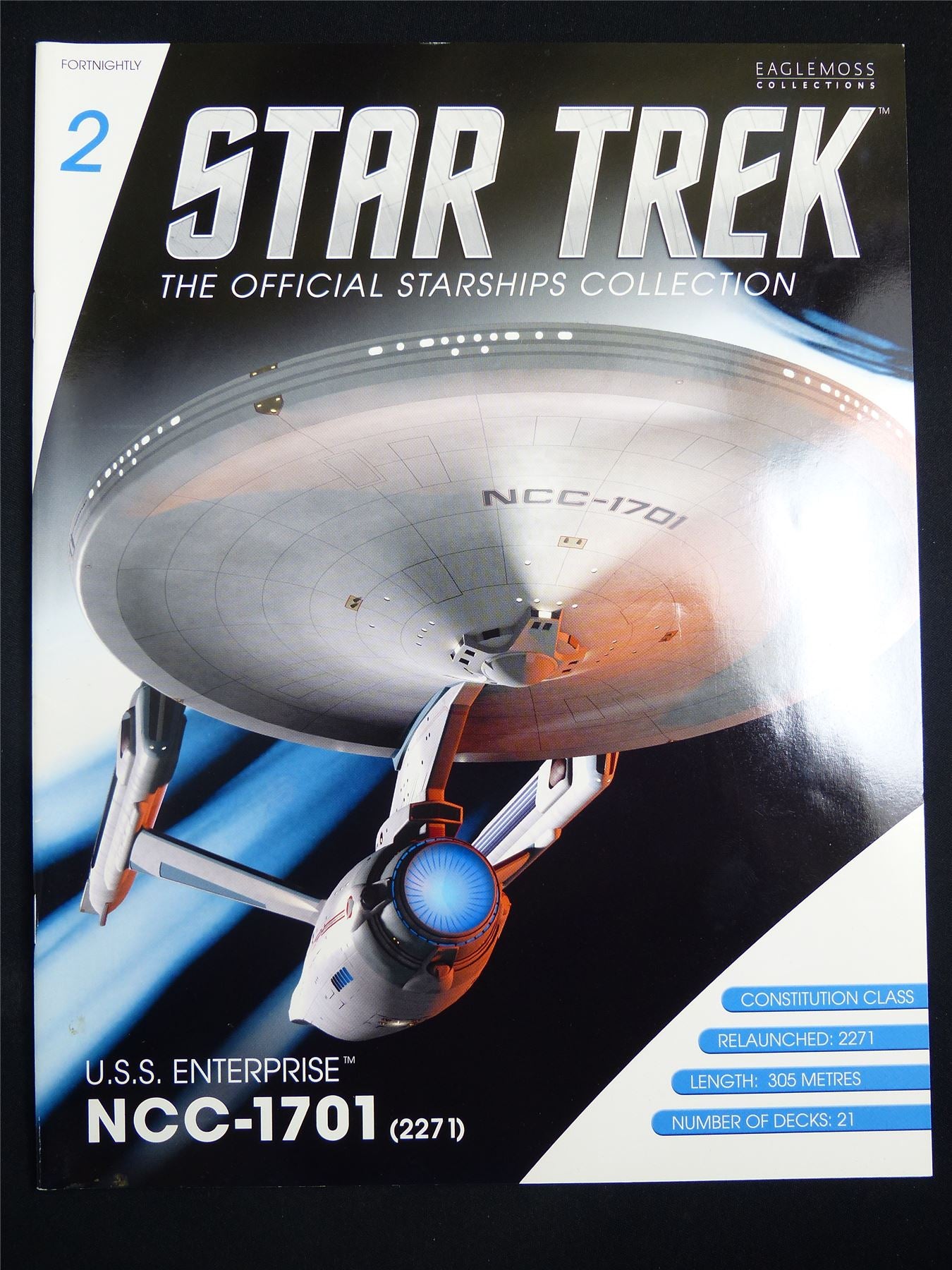 Star Trek The official Starships Collection #2 - Eaglemoss Magazine #2X2