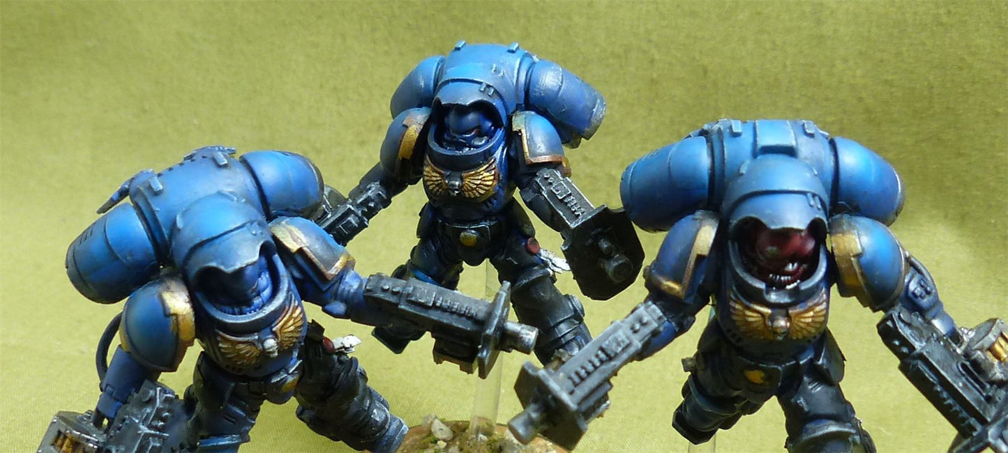 Inceptor Squad Painted - Ultramarines - Warhammer 40K #24Q