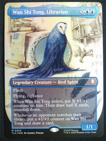 Wan Shi Tong Librarian Borderless Foil - TLA - Mtg Card #1YS