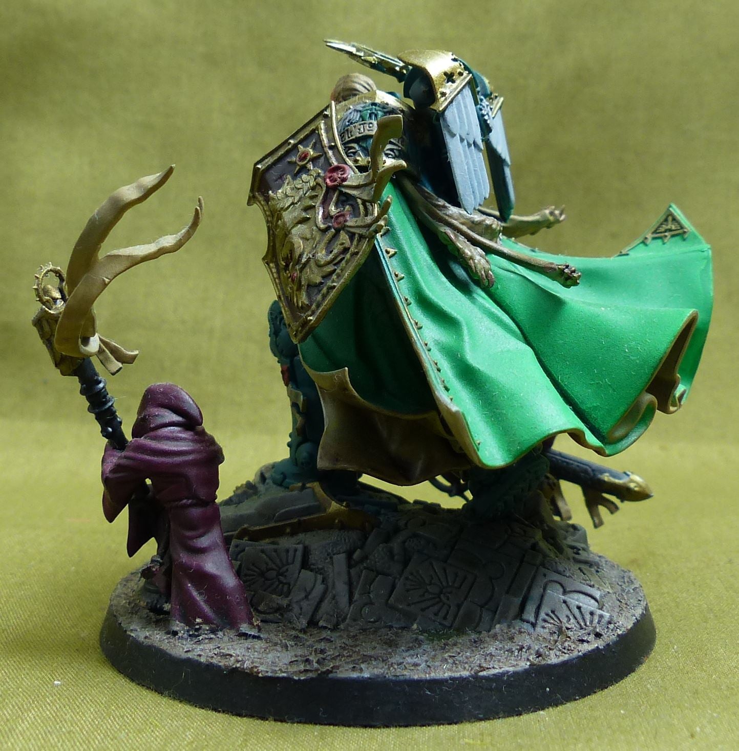 Lion El'Jonson painted - Dark Angels - Warhammer 40K #3K2