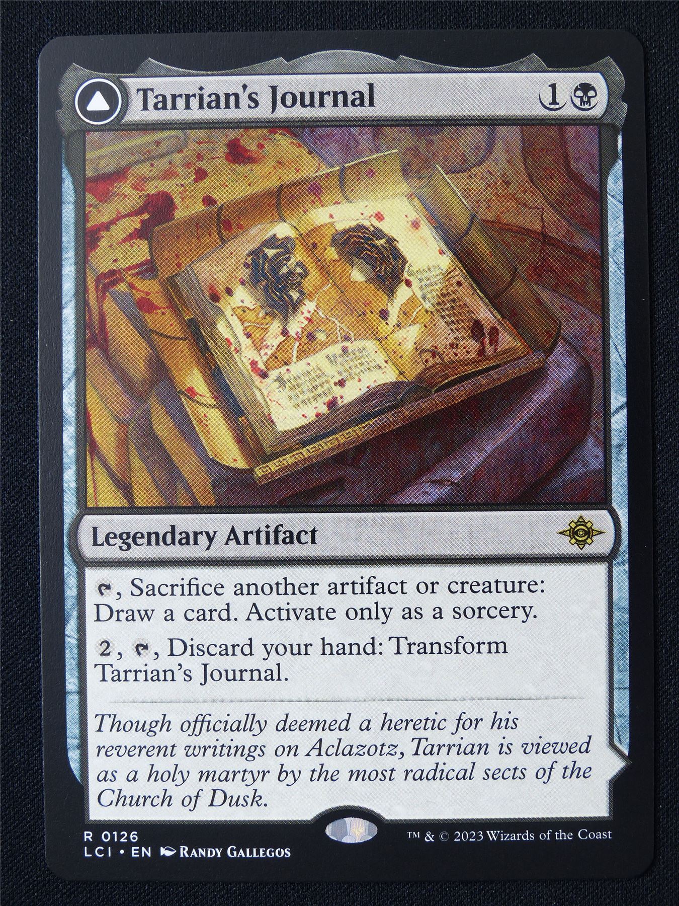 Tarrian's Journal - LCI - Mtg Card #EM