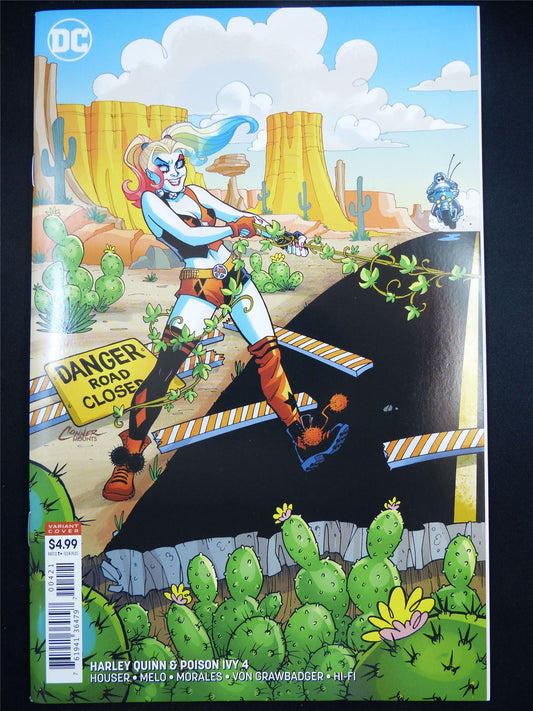 HARLEY Quinn and Poison Ivy #4 Connor Harley Connected Variant - DC Comic #5TK