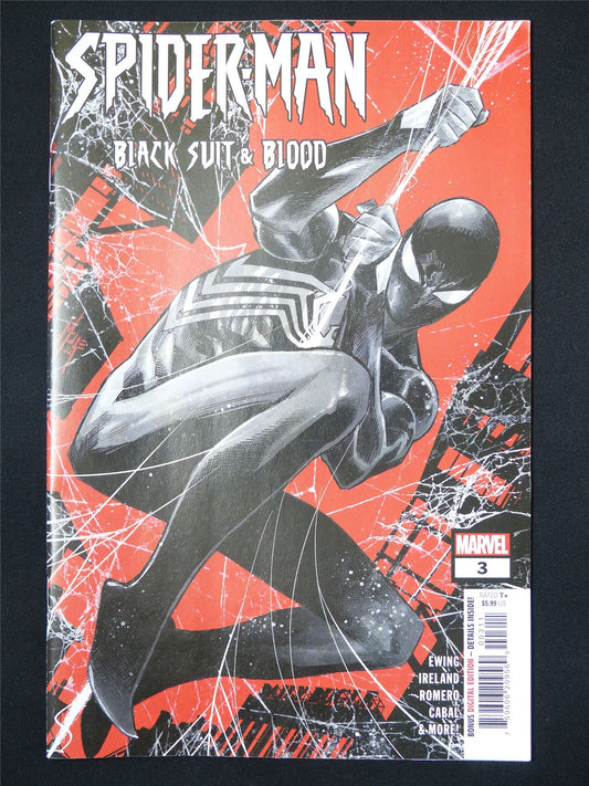 SPIDER-MAN Black Suit & Blood #3 - Marvel Comic #36E