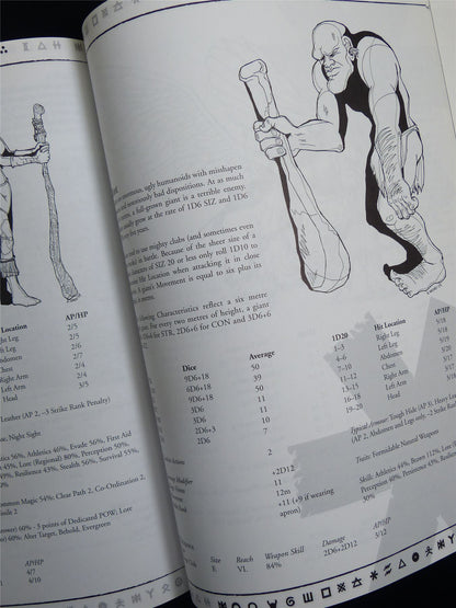 RuneQuest II: Core Rulebook - Roleplaying Hardback #2MA