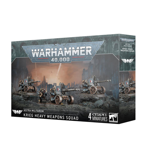 Krieg Heavy Weapons Squad  - Astra Militarum - Warhammer 40k - Available from 22/02/25