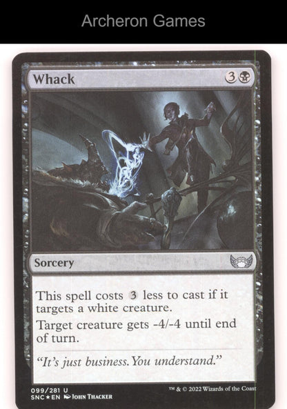 Whack 99 UC MTG Card Streets of New Capenna
