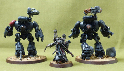 Kastelan Robots painted - Adeptas Mechanicus - Warhammer 40k #3M0