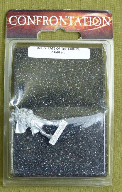 Confrontation: Magistrate of the Griffin Blister - Rackham Metal Minis OOP #25Y