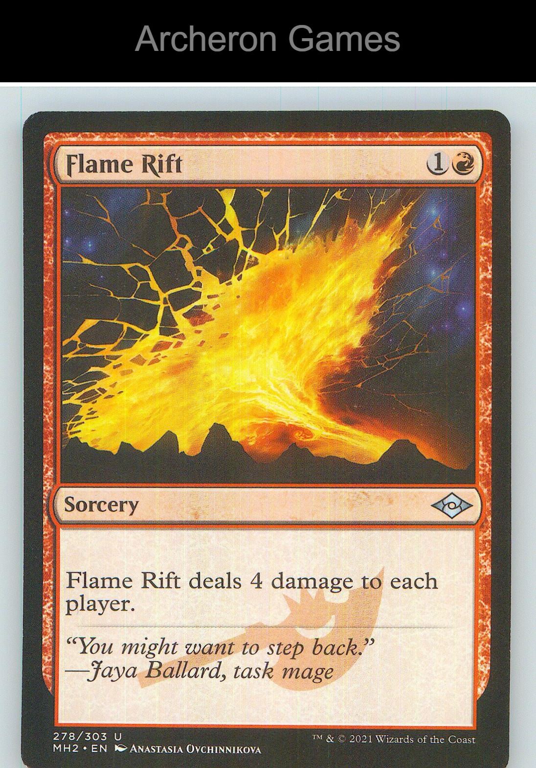 Flame Rift MH2 278 UC MTG Card NM/EX+