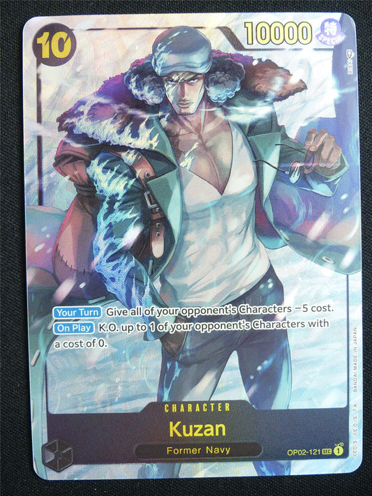 Kuzan OP02-121 SEC - One Piece Card #4P