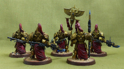 Custodian Wardens painted - Adeptus Custodes - Warhmmaer 40K #1OW