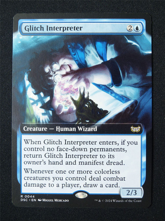 Glitch Interpreter Extended Art - DSC - Mtg Card #4PA
