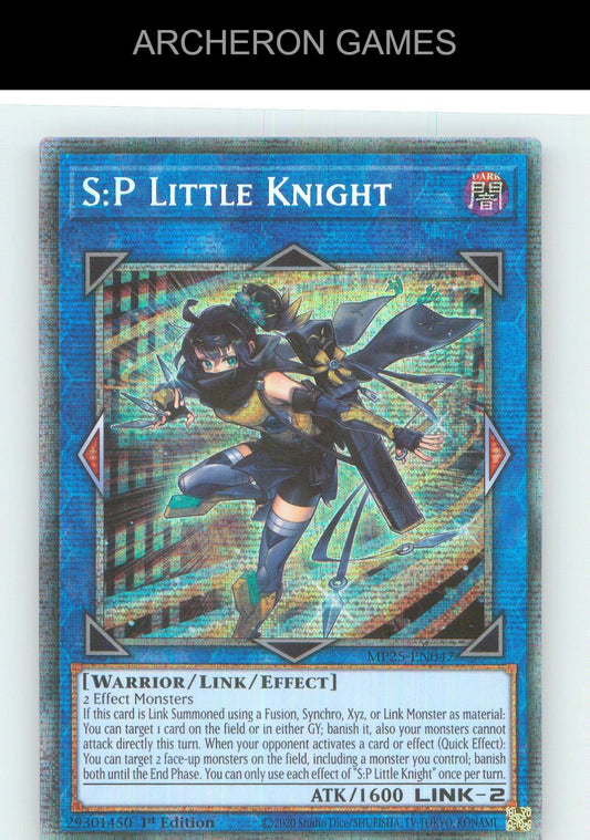 S:P Little Knight Starlight Rare YUGIOH Card 1st Edition