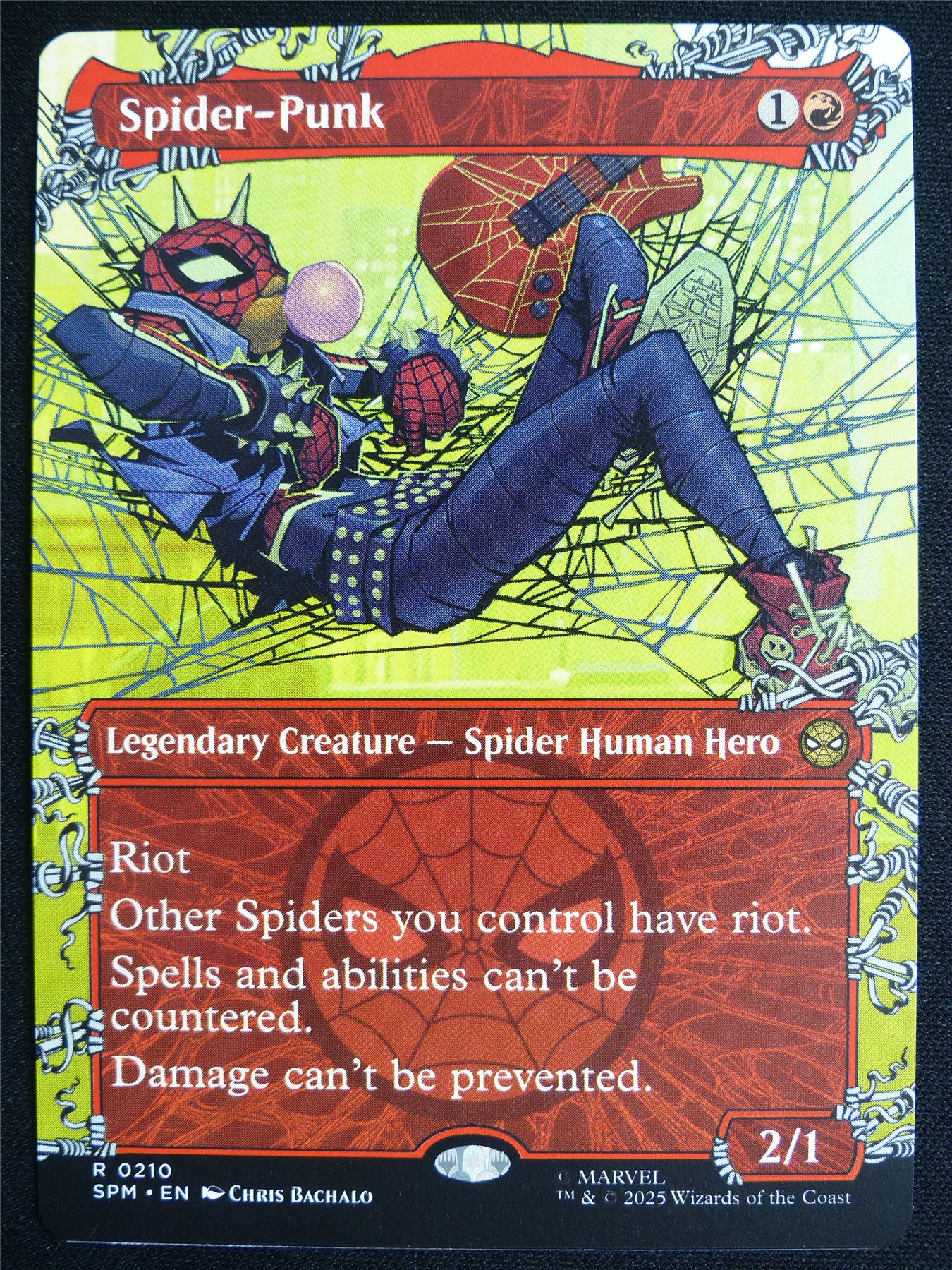 Spider-Punk Borderless - SPM - Mtg Card #4IL