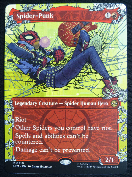 Spider-Punk Borderless - SPM - Mtg Card #4IL
