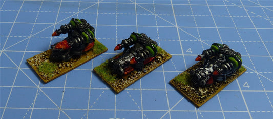 Classic Metal Speedsta With Kustom Cannon painted set of 3 - Warhammer Epic #2L9