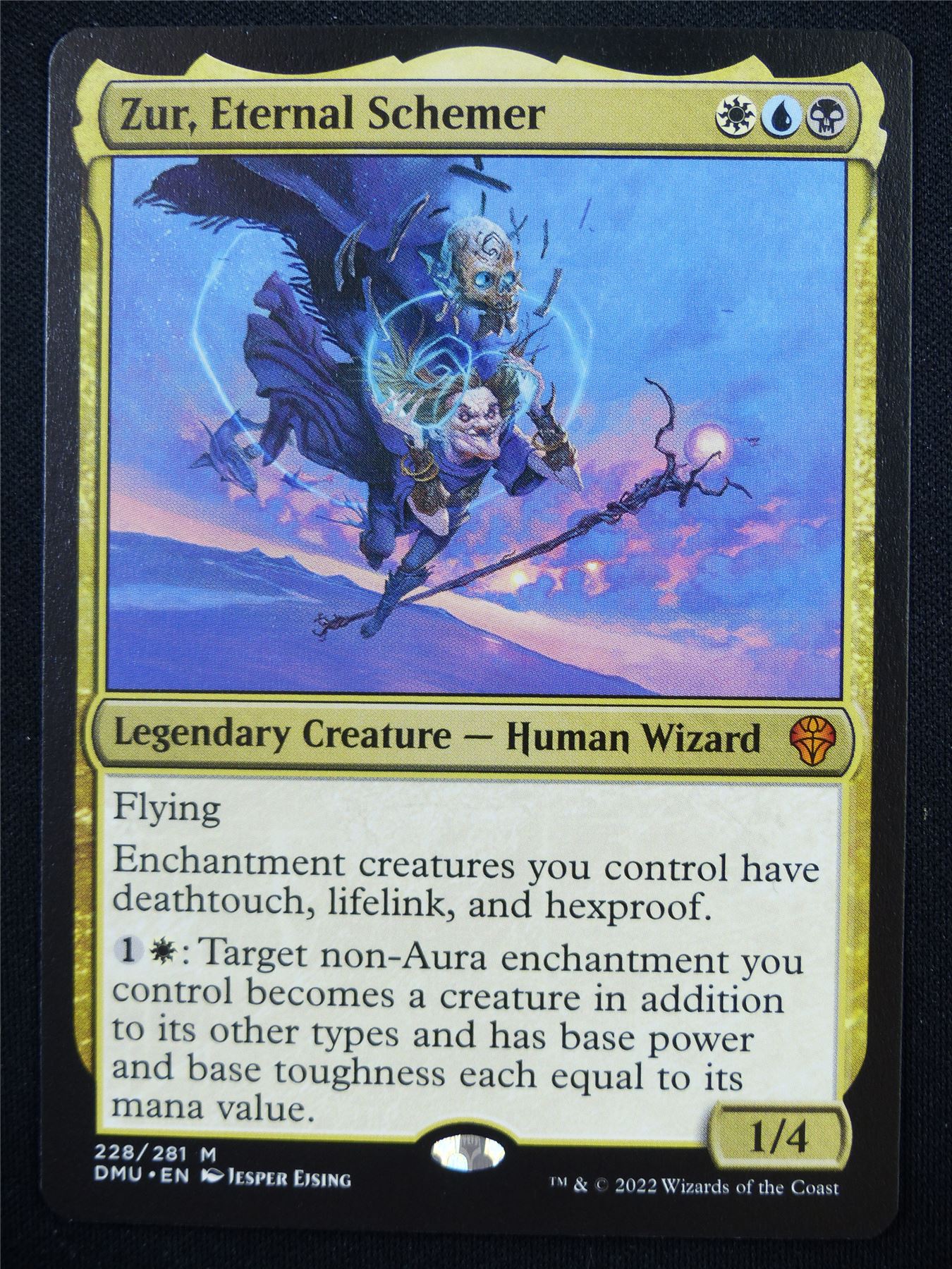 Zur Eternal Schemer - DMU - Mtg Card #32Y