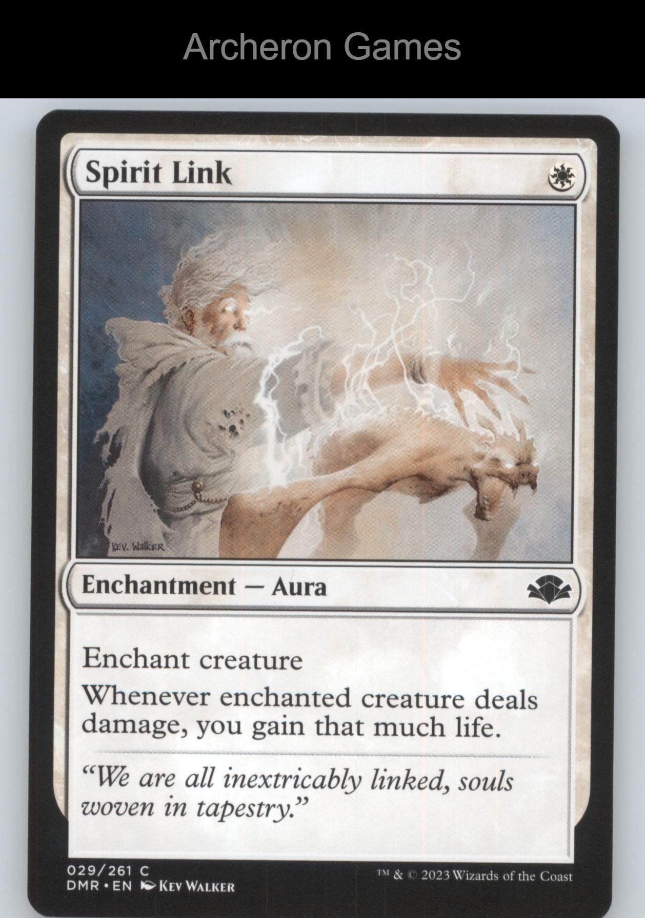 Spirit Link 29 C MTG Card Dominaria Remastered