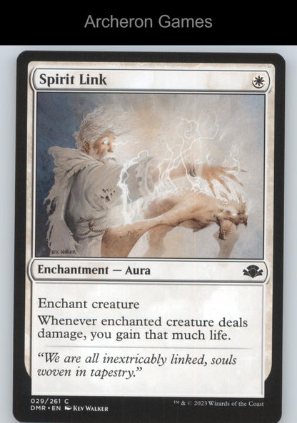 Spirit Link 29 C MTG Card Dominaria Remastered