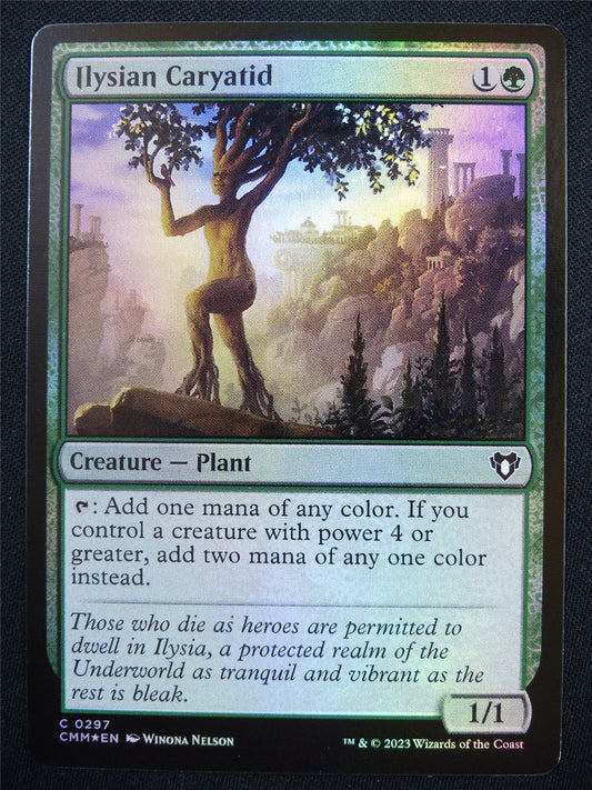 Ilysian Caryatid Foil - CMM - Mtg Card #2G7