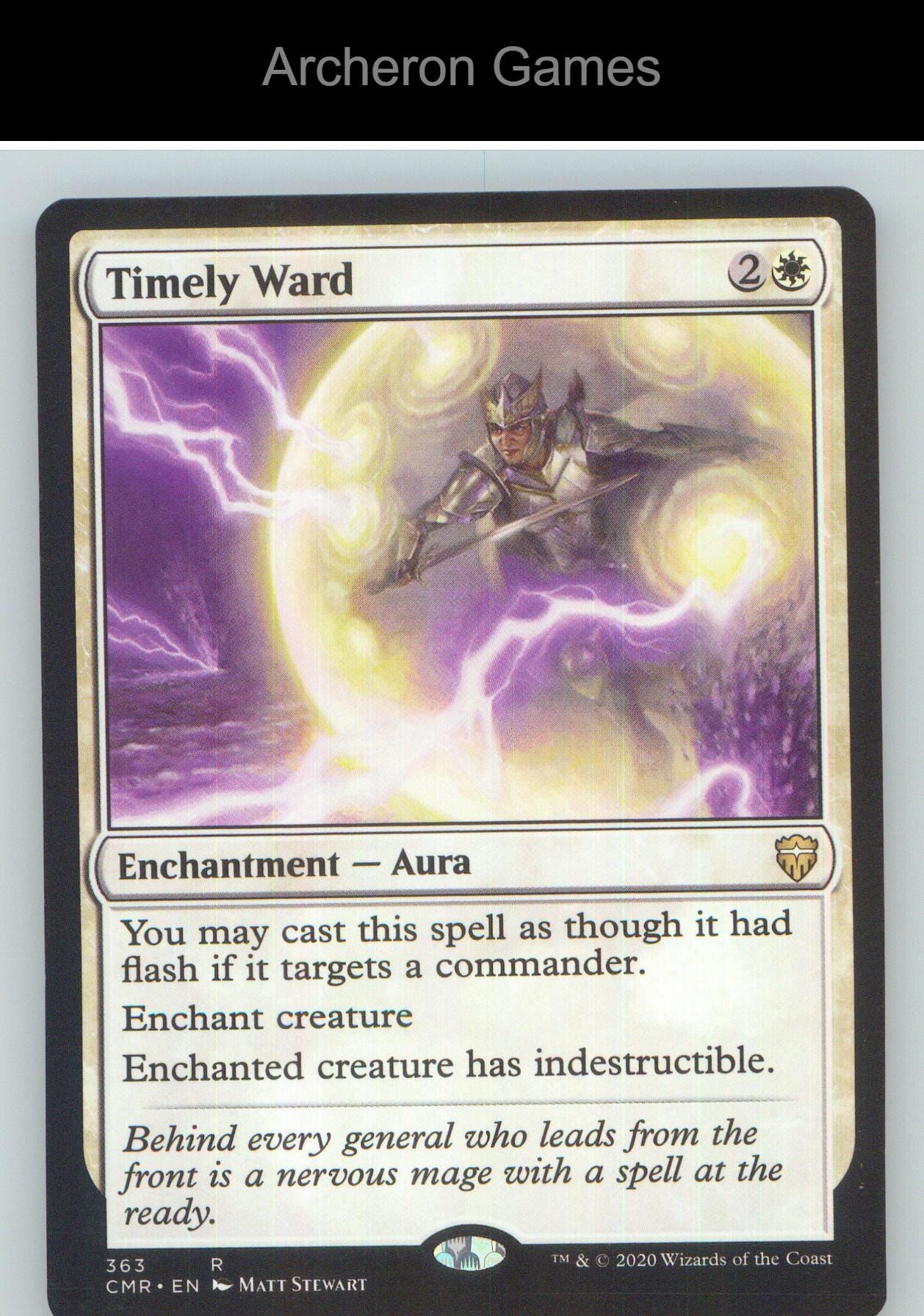 Timely Ward CMR 363 R MTG Card NM/EX+
