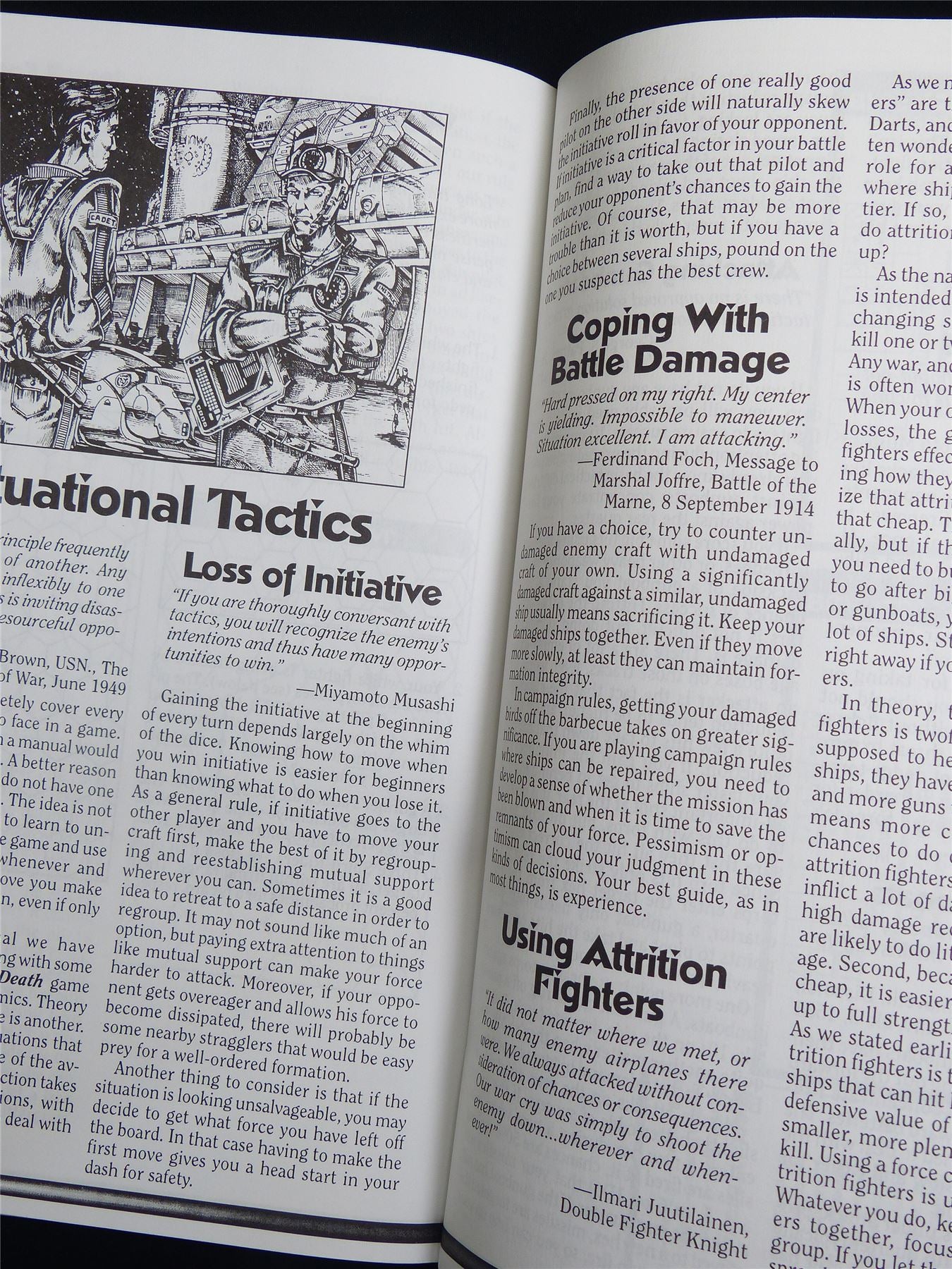 Silent Death: Fighter Tactics Manual Miniatures Sourcebook - I.C.E. Booklet #2R8