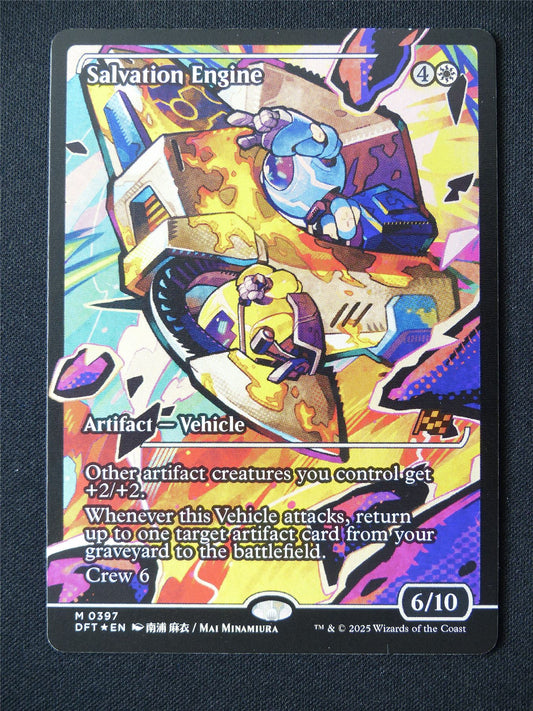 Salvation Engine Borderless Foil - DFT - Mtg Card #2UO