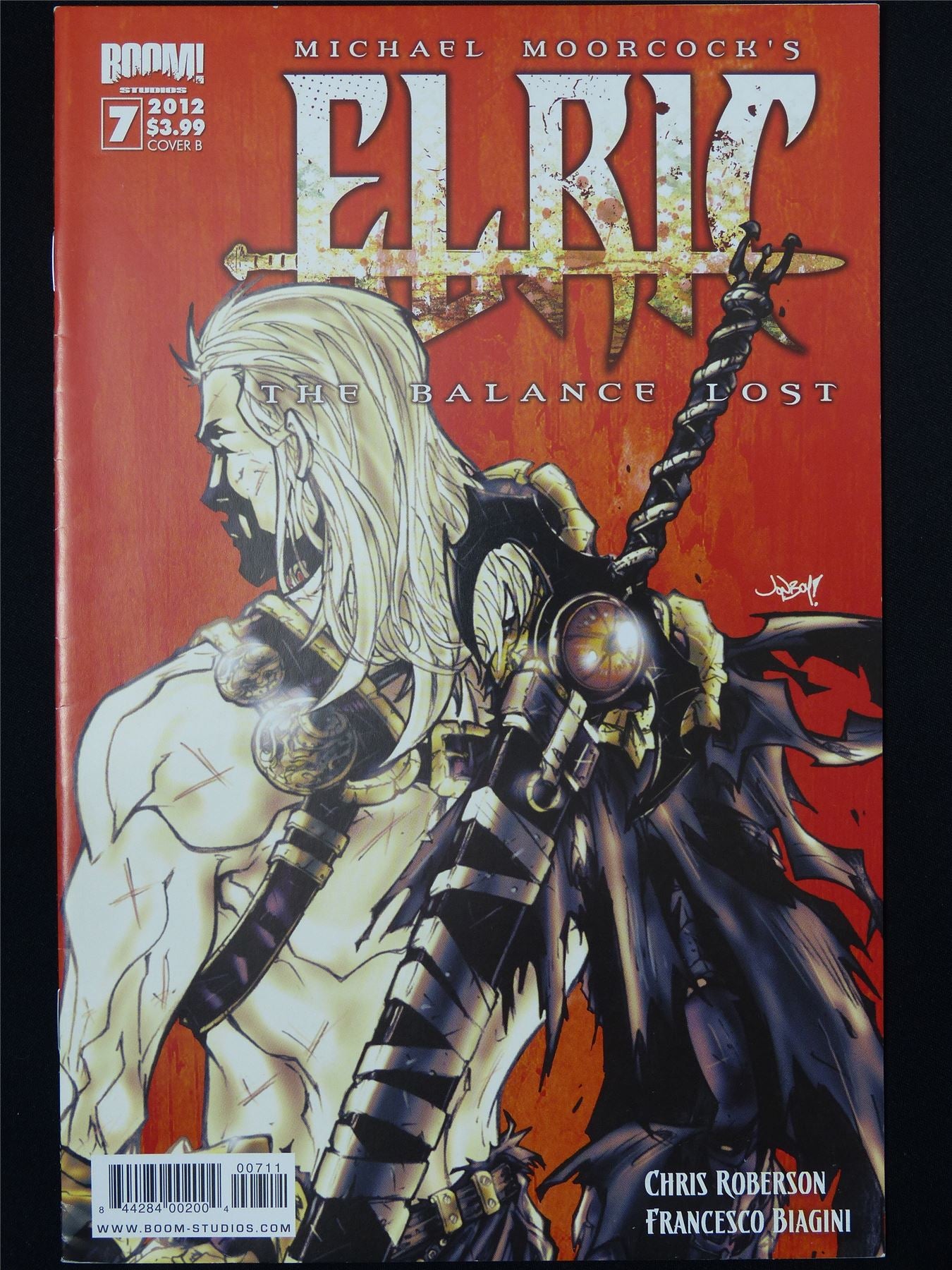 ELRIC The barbarian Lost #7 - B&B Boom! Comic #3OU