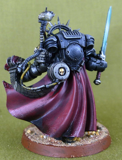 Captain in Gravis  Armor - Death Watch - Painted - Warhammer AoS 40k #3E9