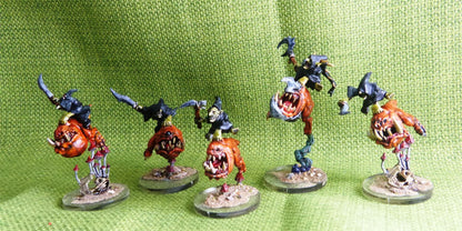 Gloomspite Gitz - Squig Hoppers 5 figures Painted - Warhammer AoS 40k #BD