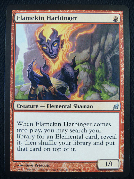 Flamekin Harbinger - LRW - Mtg Card #19J
