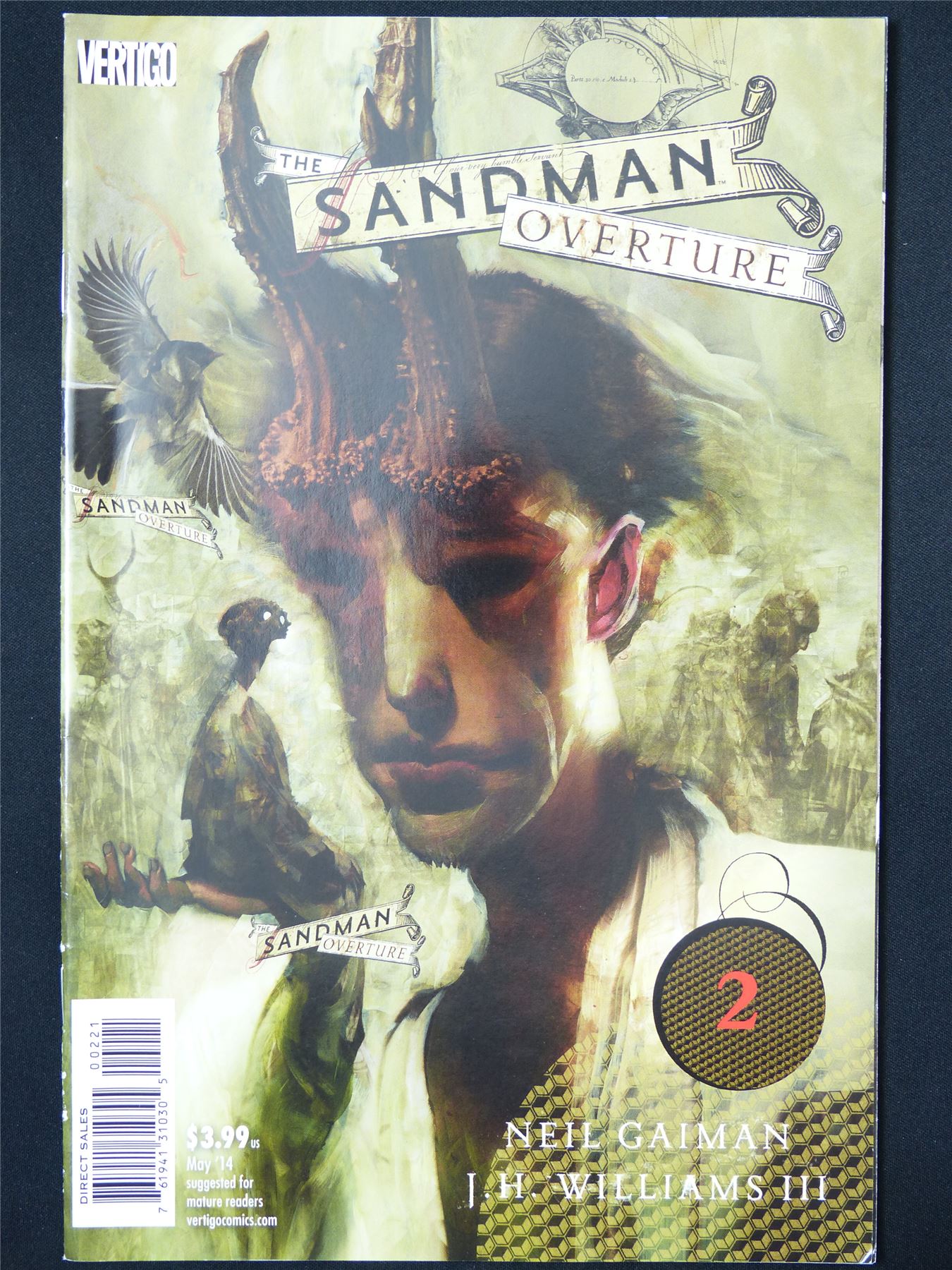 The SANDMAN Overture #2 - B&B Vertigo Comic #RP