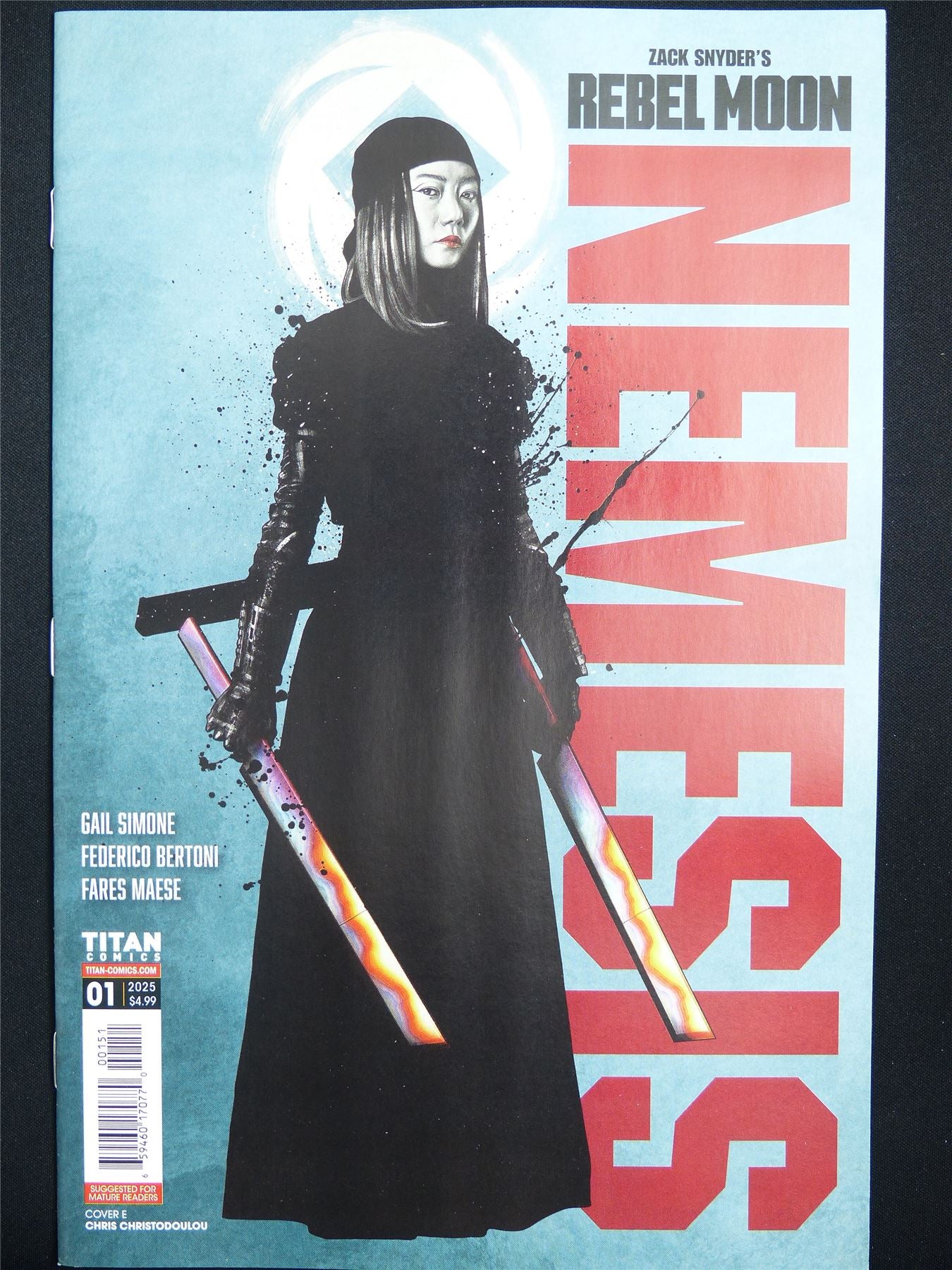 Zack Snyder's REBEL Moon: Nemesis #1 Cvr E - Aug 2025 Titan Comic #2X5