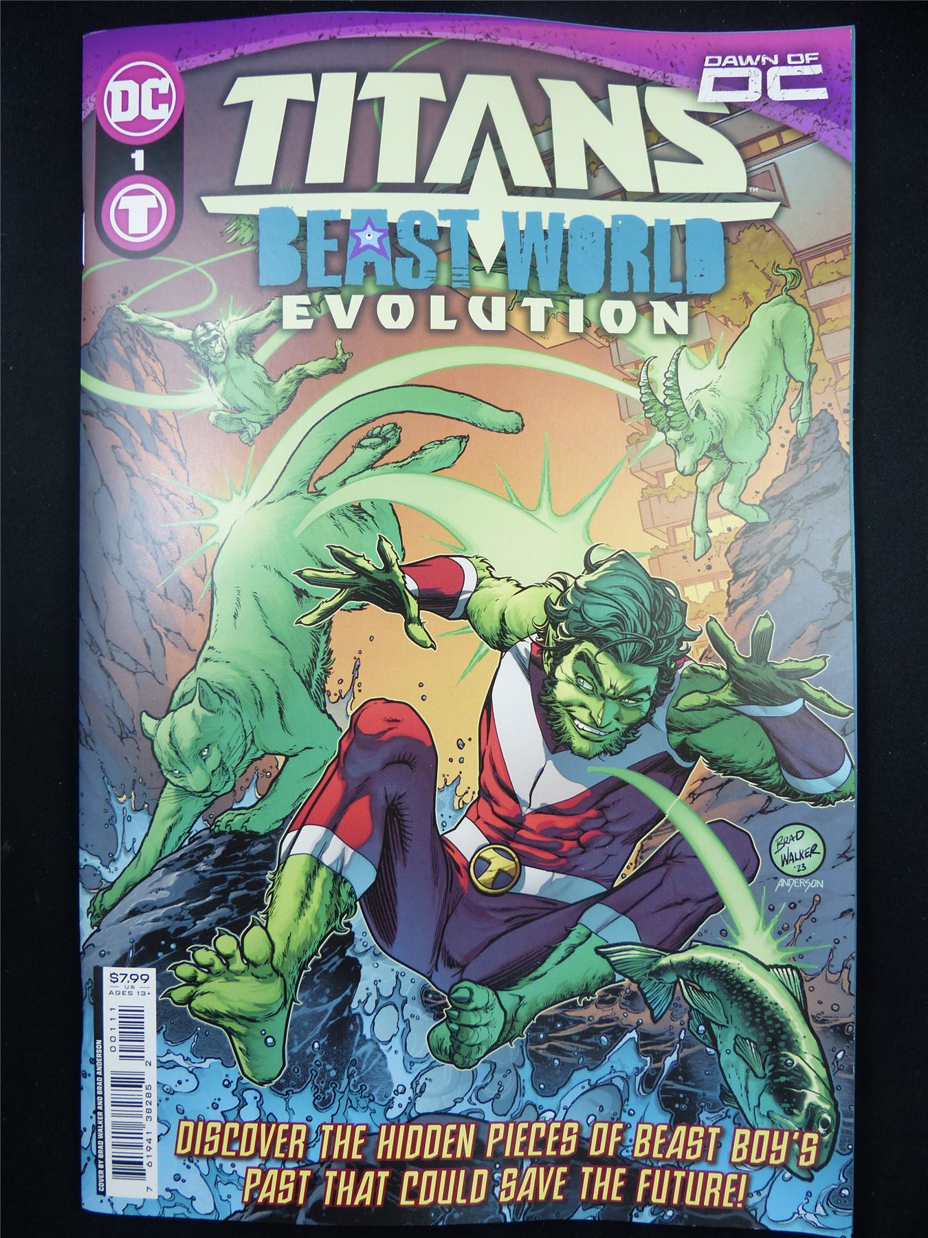 TITANS Beast World Evolution #1 - Jan 2024 DC Comic #XX