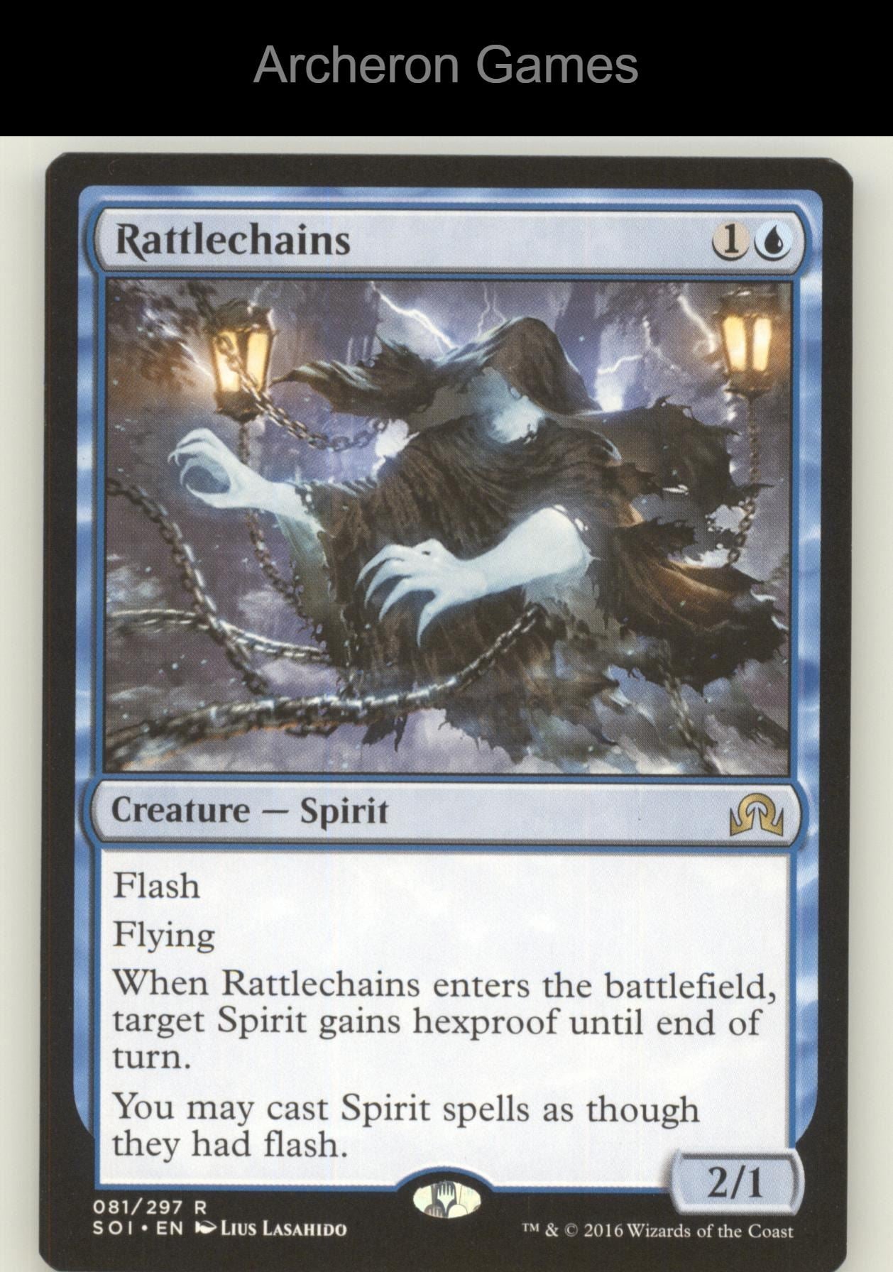 Rattlechains 81 R MTG Card Shadows over Innistrad
