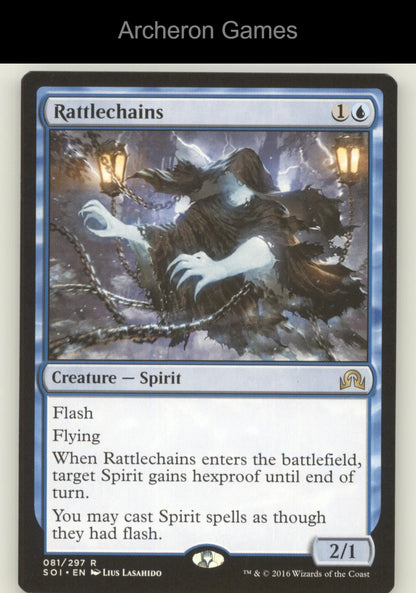 Rattlechains 81 R MTG Card Shadows over Innistrad