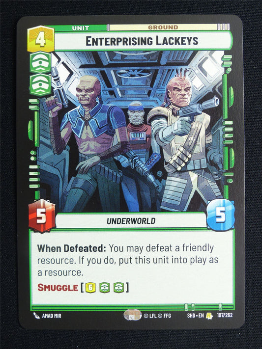 Enterprising Lackey 107/262 - Star Wars Unlimited Card #3U4