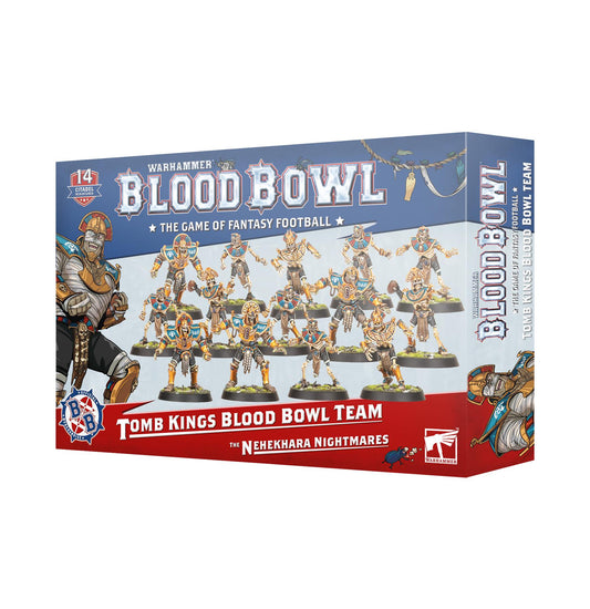 The Nehekhara Nightmares - Tomb King Team - Warhammer: Blood Bowl - Available from 15/11/2025