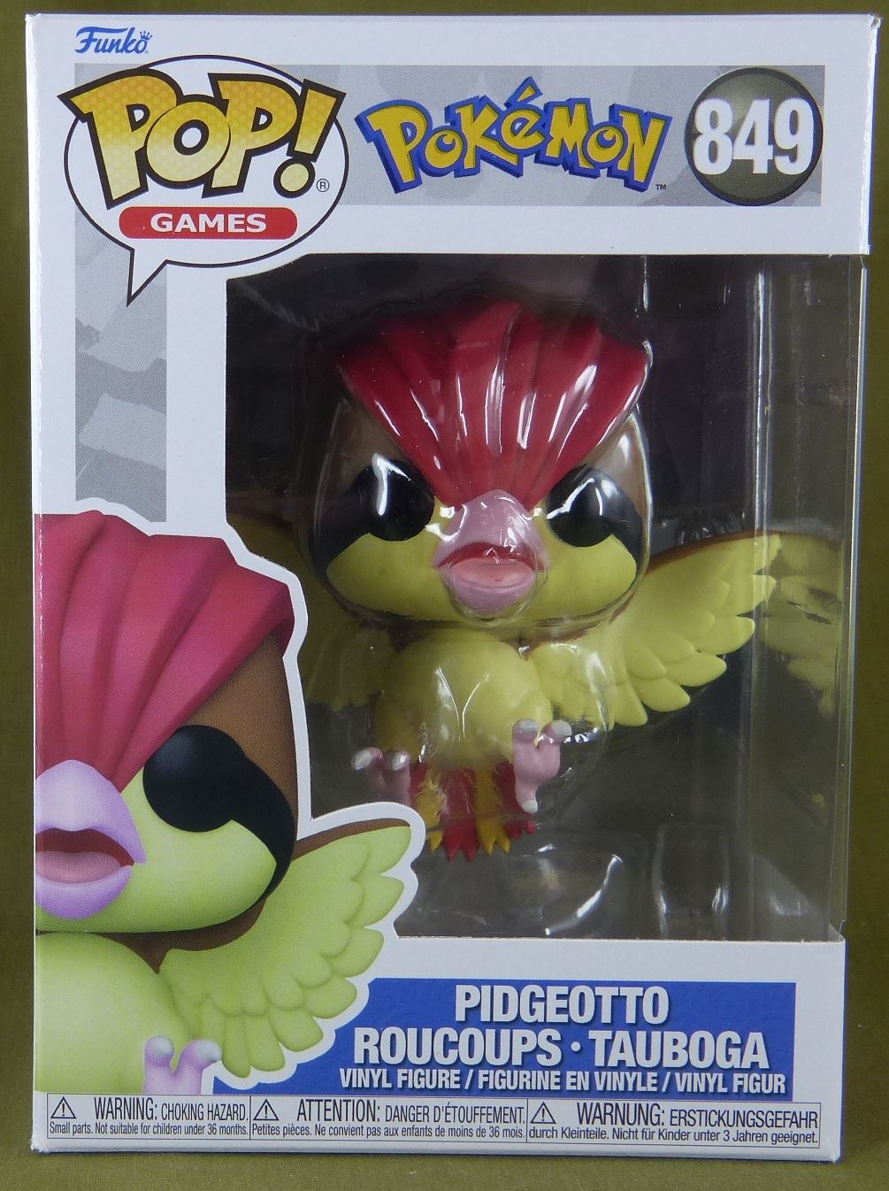 Pidgeotto - Pokemon #849 - Funko POP #2XE