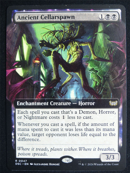 Ancient Cellarspawn Extended Art - DSC - Mtg Card #4NC