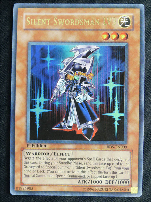 Silent Swordsman LV3 RDS Ultra Rare - 1st ed Yugioh Card #4RY